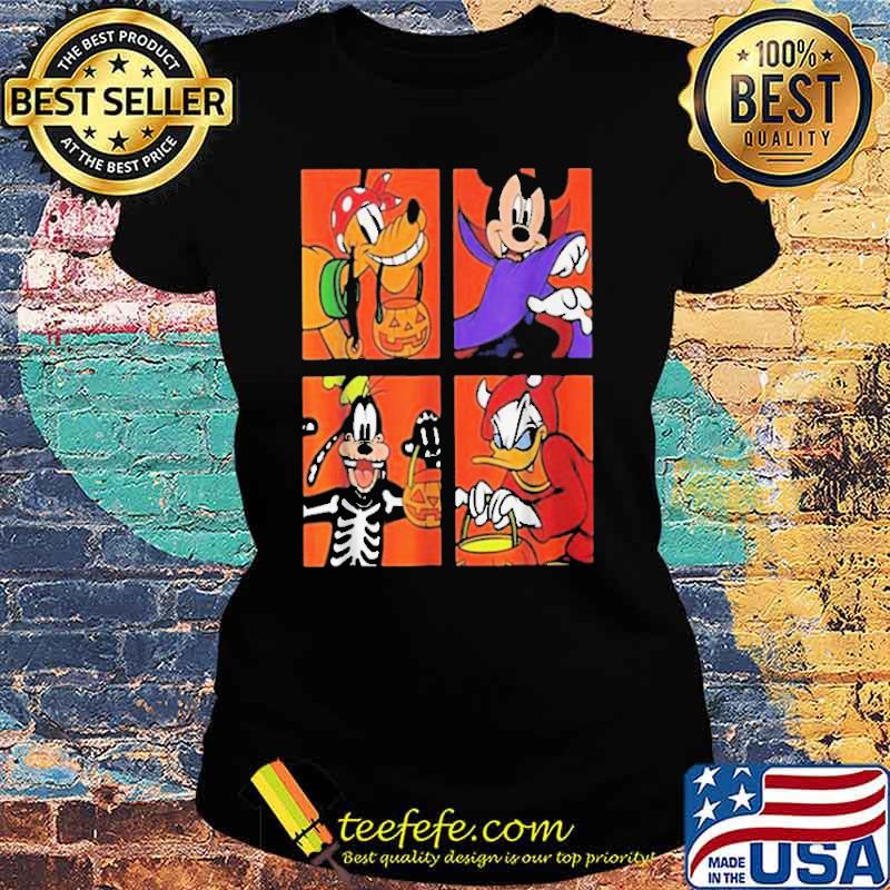 Halloween Surprise Mickey Mouse and Friends s Ladies tee Halloween Surprise Mickey Mouse and Friends s Ladies tee