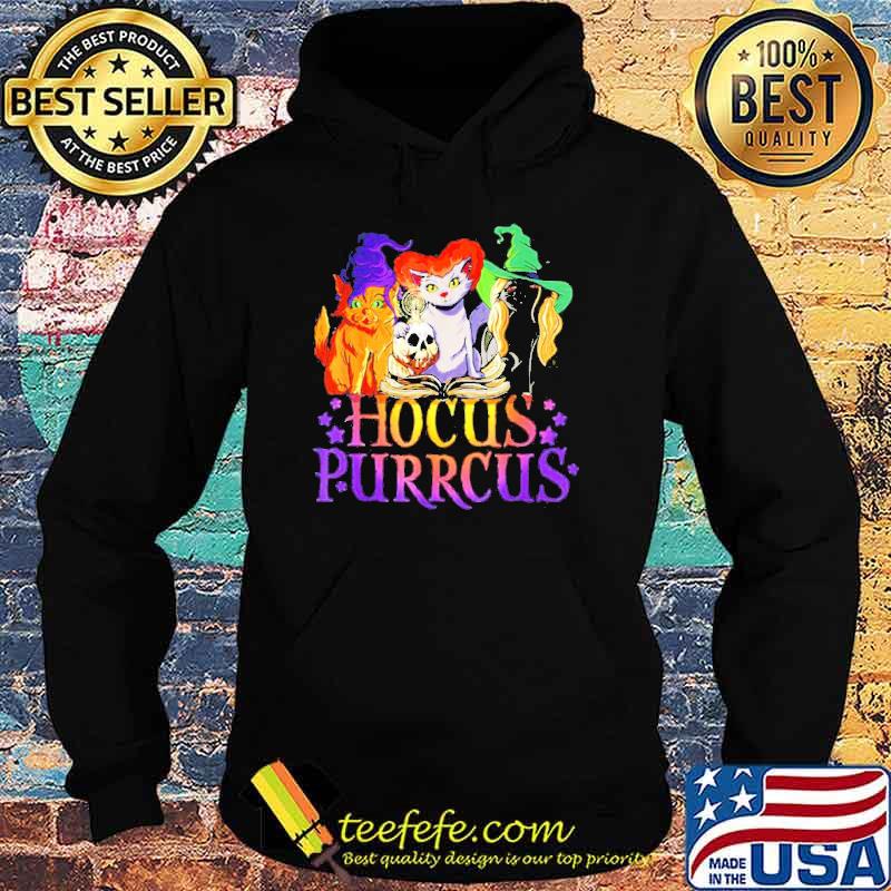Halloween Witch Cats Hocus Purrcus s Hoodie Halloween Witch Cats Hocus Purrcus s Hoodie