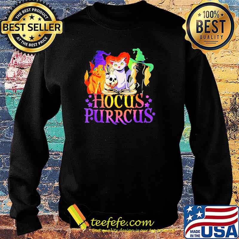 Halloween Witch Cats Hocus Purrcus s Sweater Halloween Witch Cats Hocus Purrcus s Sweater