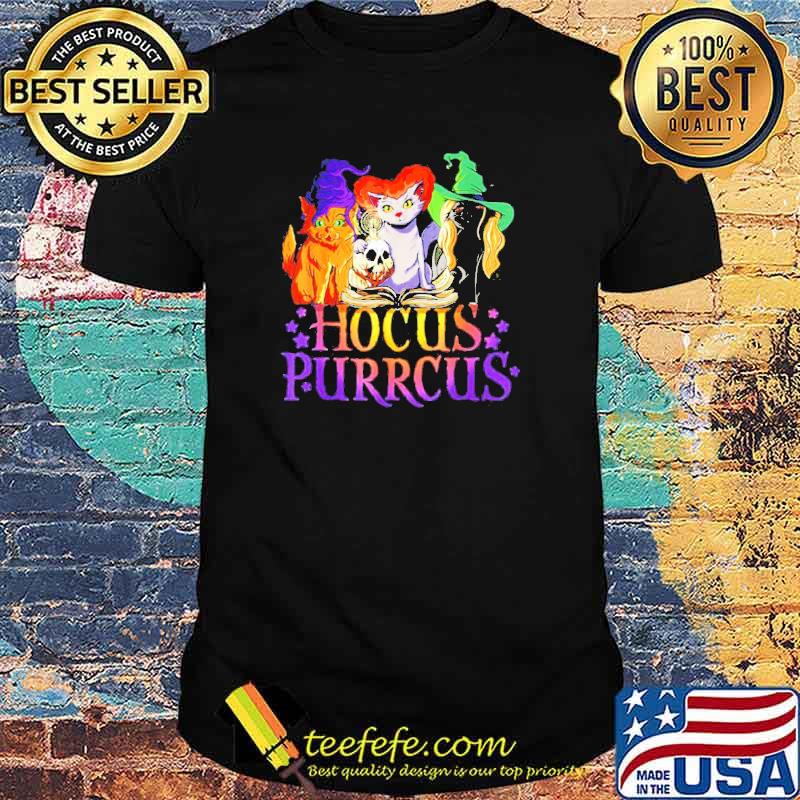 Halloween Witch Cats Hocus Purrcus shirt Halloween Witch Cats Hocus Purrcus shirt
