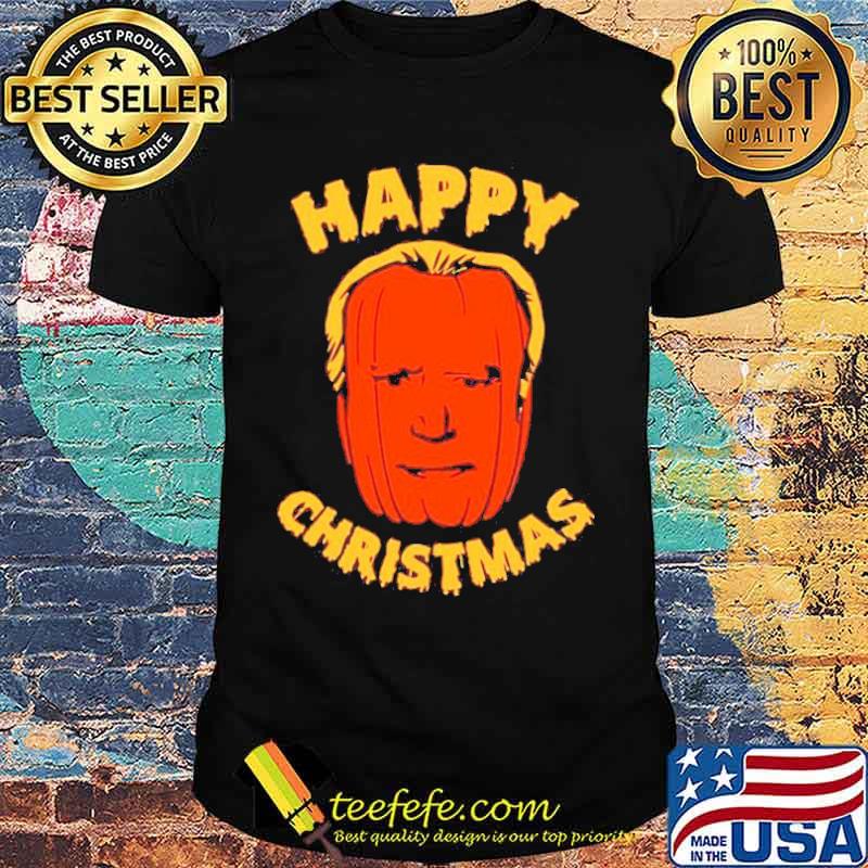 Happy Christmas Trump Pumpkin shirt