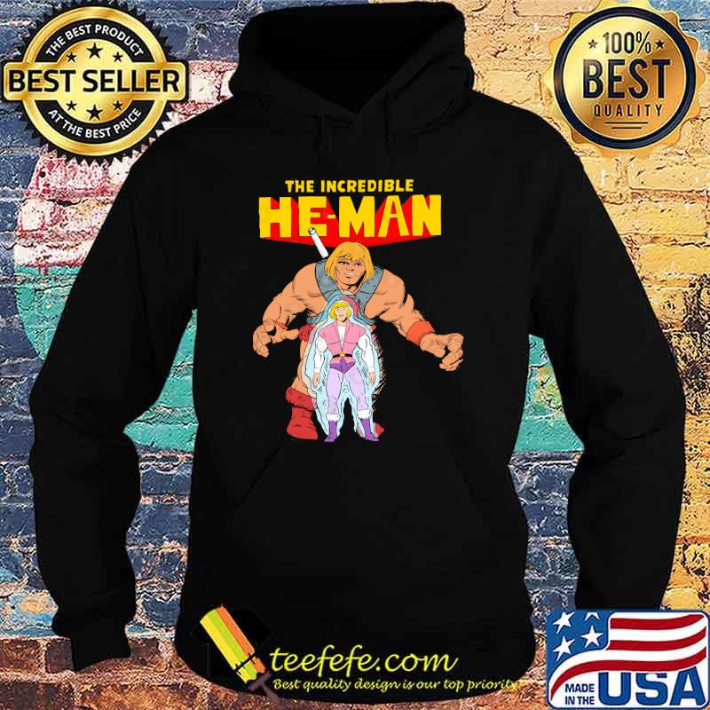 He-Man Masters of the Universe Prince Adam The Incredible Hulk TV Shirt Hoodie He-Man Masters of the Universe Prince Adam The Incredible Hulk TV Shirt Hoodie