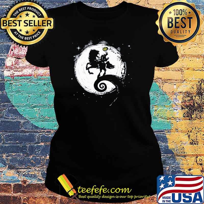 Headless horseman nightmare moon pumpkin halloween s Ladies tee Headless horseman nightmare moon pumpkin halloween s Ladies tee