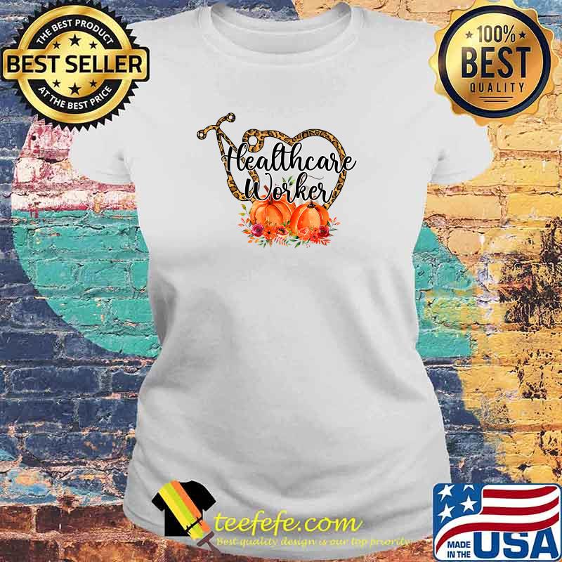 Healthcare Worker Leopard Cheetah Stethoscope T-Shirt Laides tee Healthcare Worker Leopard Cheetah Stethoscope T-Shirt Laides tee