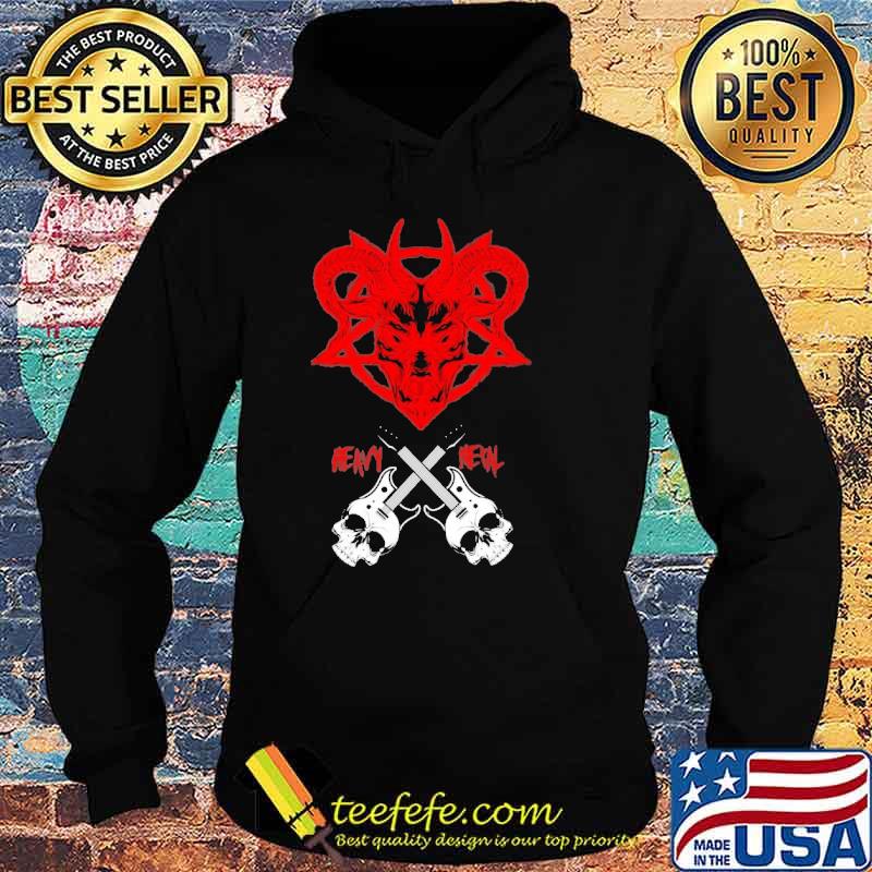 Heavy Metal Satan Guitar Skull Shirt Hoodie Heavy Metal Satan Guitar Skull Shirt Hoodie