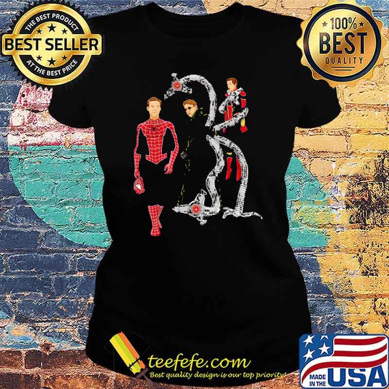 HELLO PETER Doctor Octopus Dr. Otto Octavius Peter Parker Spider-Man Shirt Ladies tee HELLO PETER Doctor Octopus Dr. Otto Octavius Peter Parker Spider-Man Shirt Ladies tee