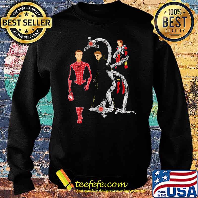 HELLO PETER Doctor Octopus Dr. Otto Octavius Peter Parker Spider-Man Shirt Sweater HELLO PETER Doctor Octopus Dr. Otto Octavius Peter Parker Spider-Man Shirt Sweater