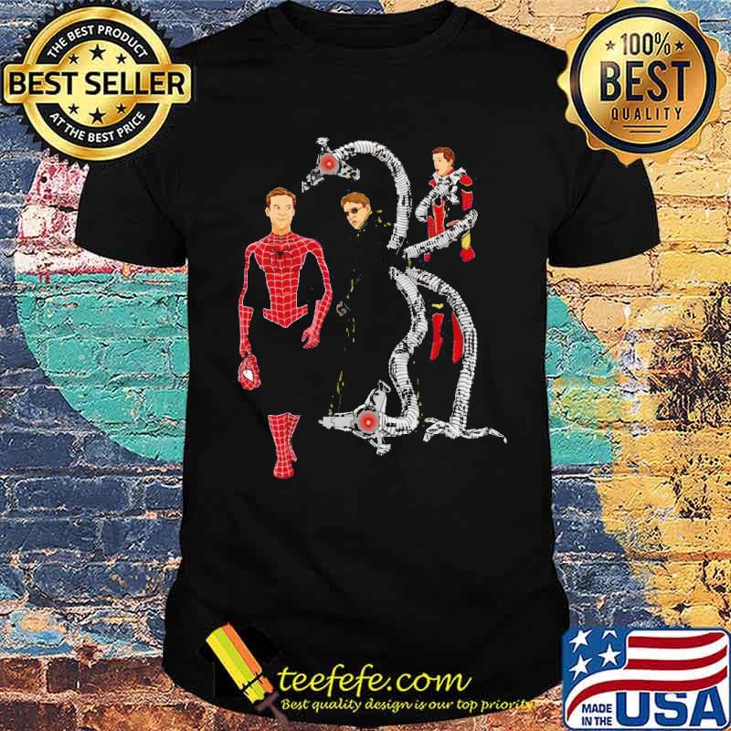 HELLO PETER  Doctor Octopus Dr. Otto Octavius Peter Parker Spider-Man Shirt