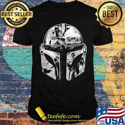 Helmet Mandalorian Shirt