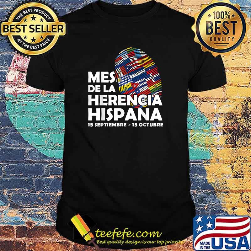 Hispanic Heritage Month Mes De La Herencia Hispana T-Shirt