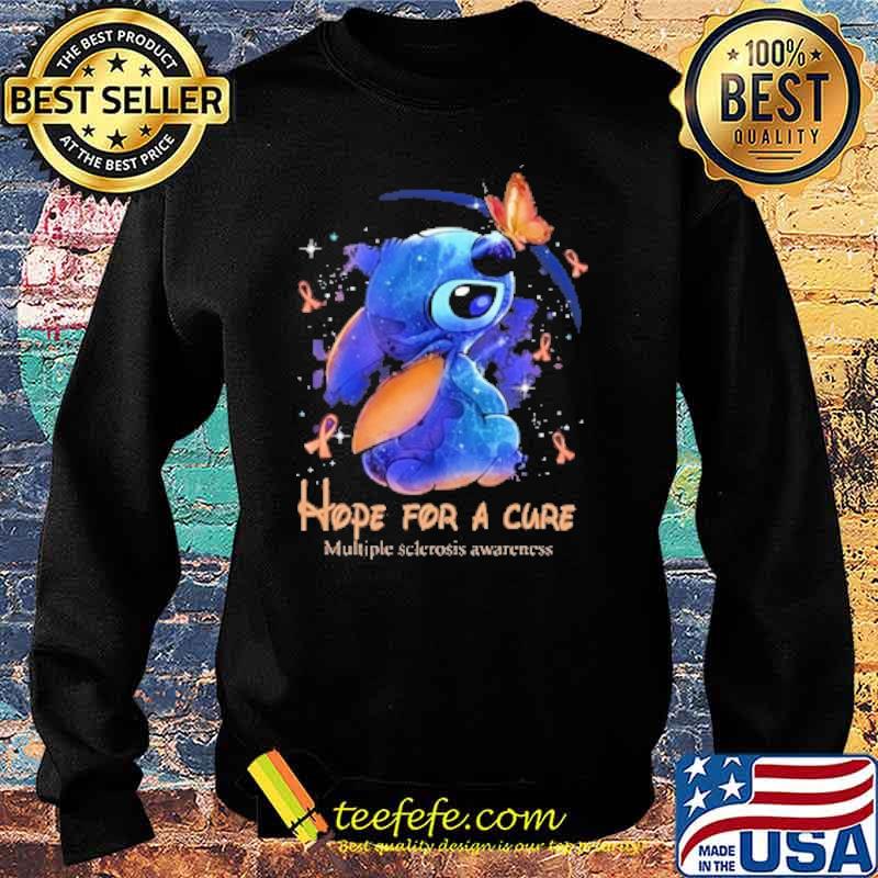 Hope for a cure multiple sclerosis awareness Stitch s Sweater Hope for a cure multiple sclerosis awareness Stitch s Sweater