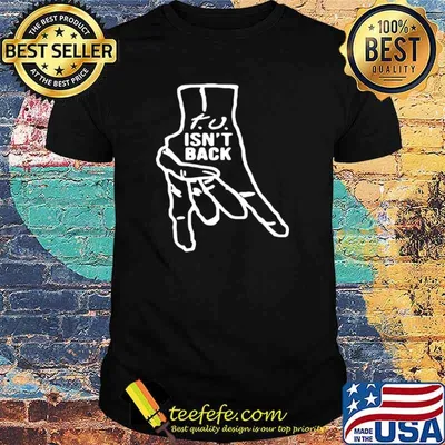 Horns Down T.u Isn’t Back Shirt