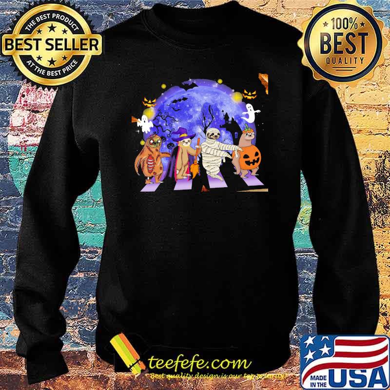 Horror Sloth Halloween Blue Moon Shirt Sweater Horror Sloth Halloween Blue Moon Shirt Sweater