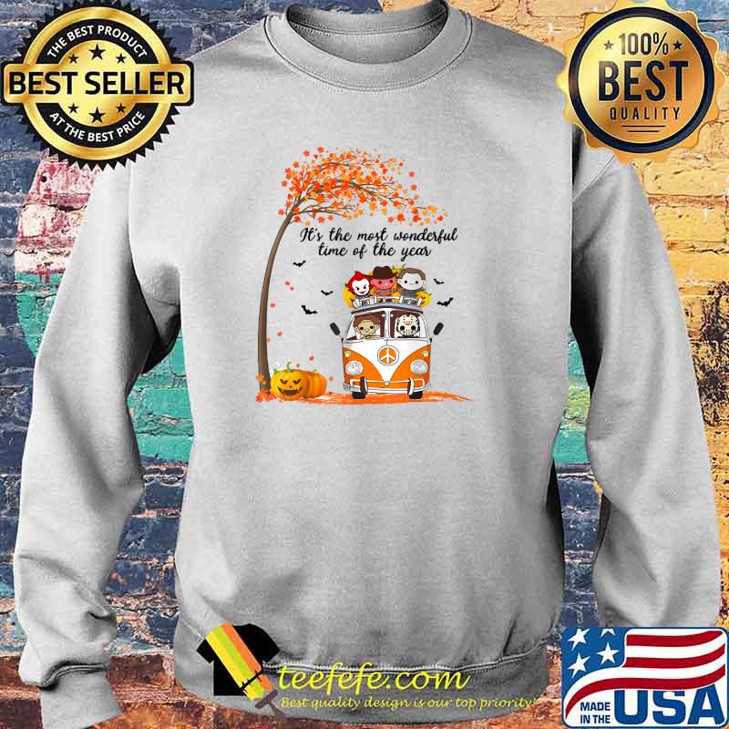 Horror The Most Wonderful Time Of The Year Halloween T-Shirt Sweater Horror The Most Wonderful Time Of The Year Halloween T-Shirt Sweater