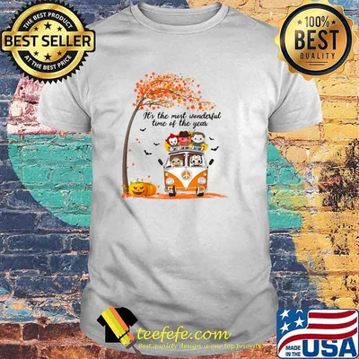 Horror The Most Wonderful Time Of The Year Halloween T-Shirt