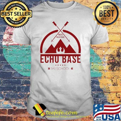 Hoth Mountains Echo Base ski School Shirt
