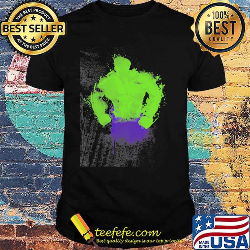 Hulk avenger watercolor shirt