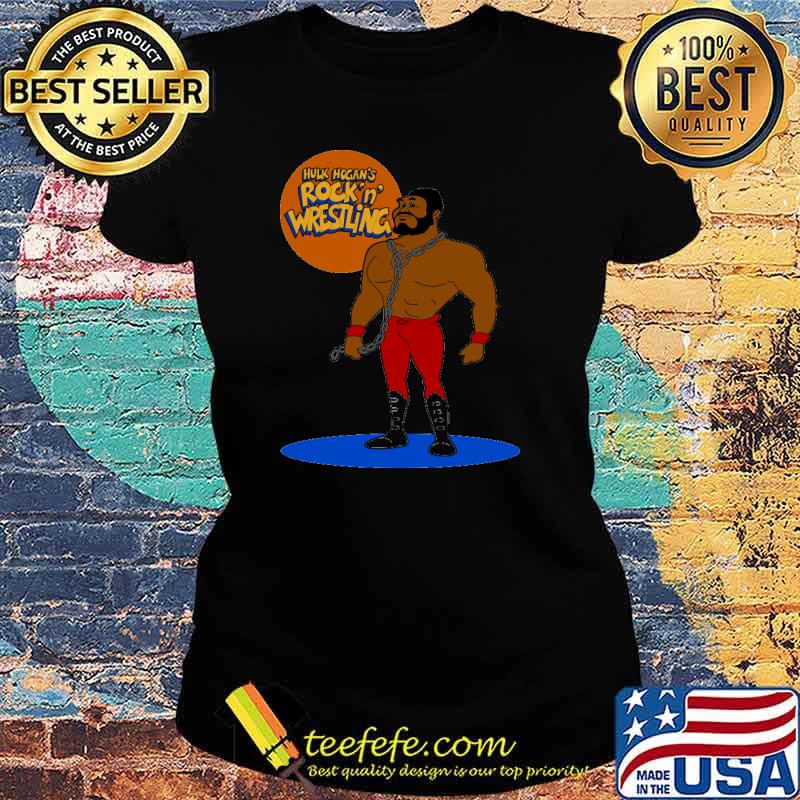 Hulk Hogan's Rock 'N' Wrestling JYD Shirt Ladies tee Hulk Hogan's Rock 'N' Wrestling JYD Shirt Ladies tee