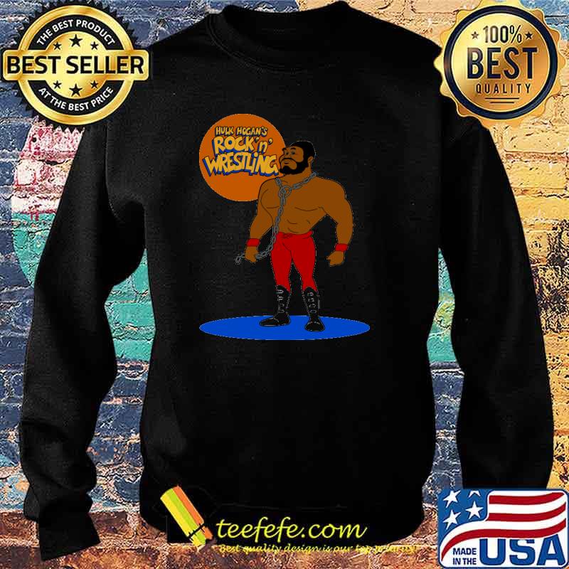 Hulk Hogan's Rock 'N' Wrestling JYD Shirt Sweater Hulk Hogan's Rock 'N' Wrestling JYD Shirt Sweater