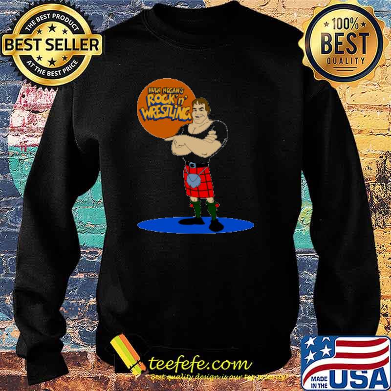 Hulk Hogan's Rock 'N' Wrestling Roddy Piper Shirt Sweater Hulk Hogan's Rock 'N' Wrestling Roddy Piper Shirt Sweater