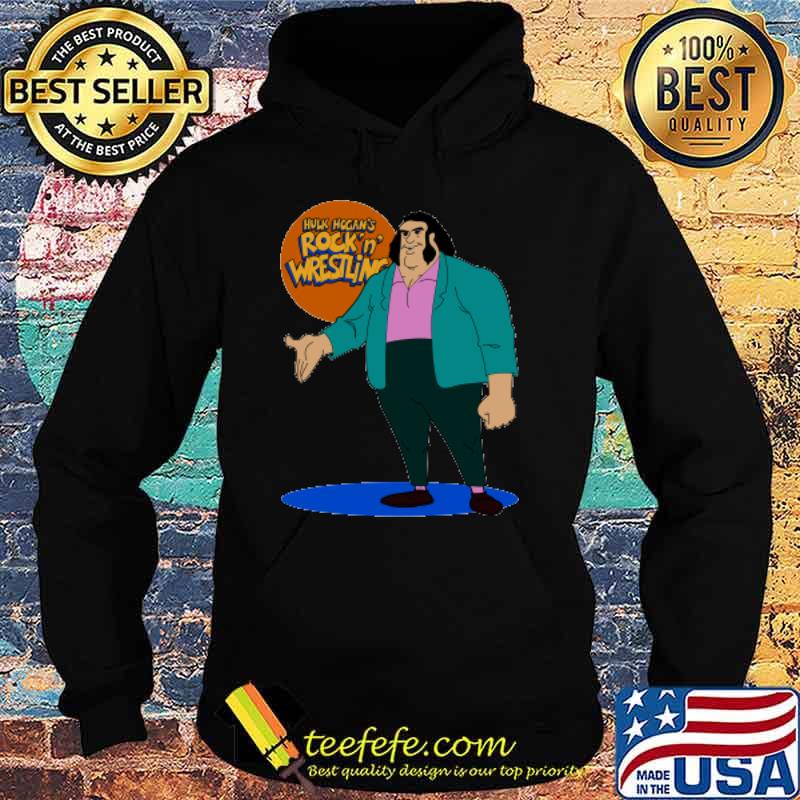 Hulk Hogan's Rock 'N' Wrestling Shirt Hoodie Hulk Hogan's Rock 'N' Wrestling Shirt Hoodie