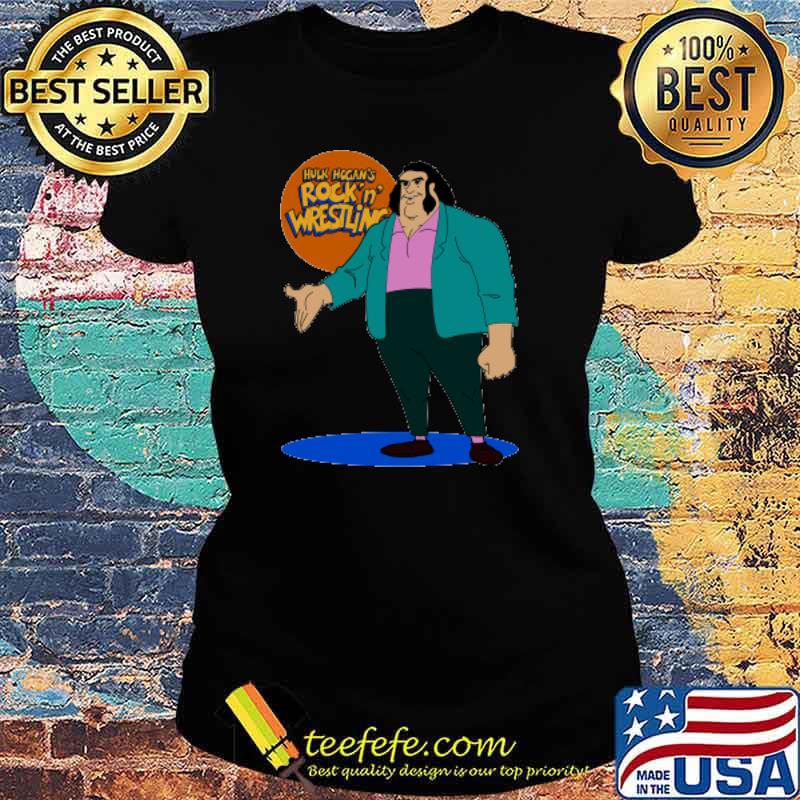 Hulk Hogan's Rock 'N' Wrestling Shirt Ladies tee Hulk Hogan's Rock 'N' Wrestling Shirt Ladies tee