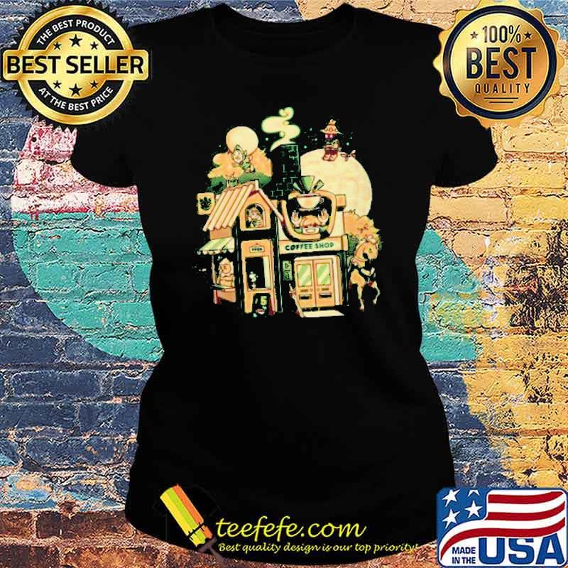 Hyrule Coffee Shop Shirt Ladies tee Hyrule Coffee Shop Shirt Ladies tee