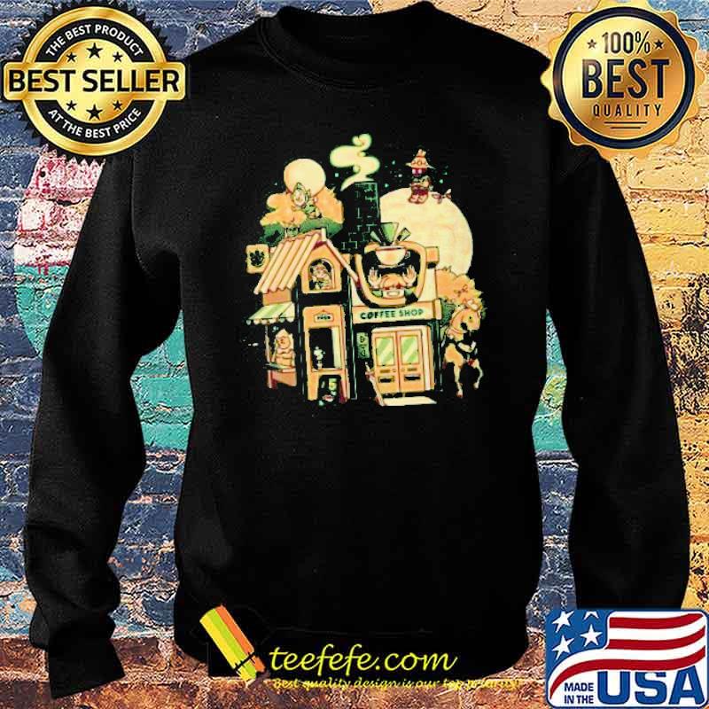 Hyrule Coffee Shop Shirt Sweater Hyrule Coffee Shop Shirt Sweater