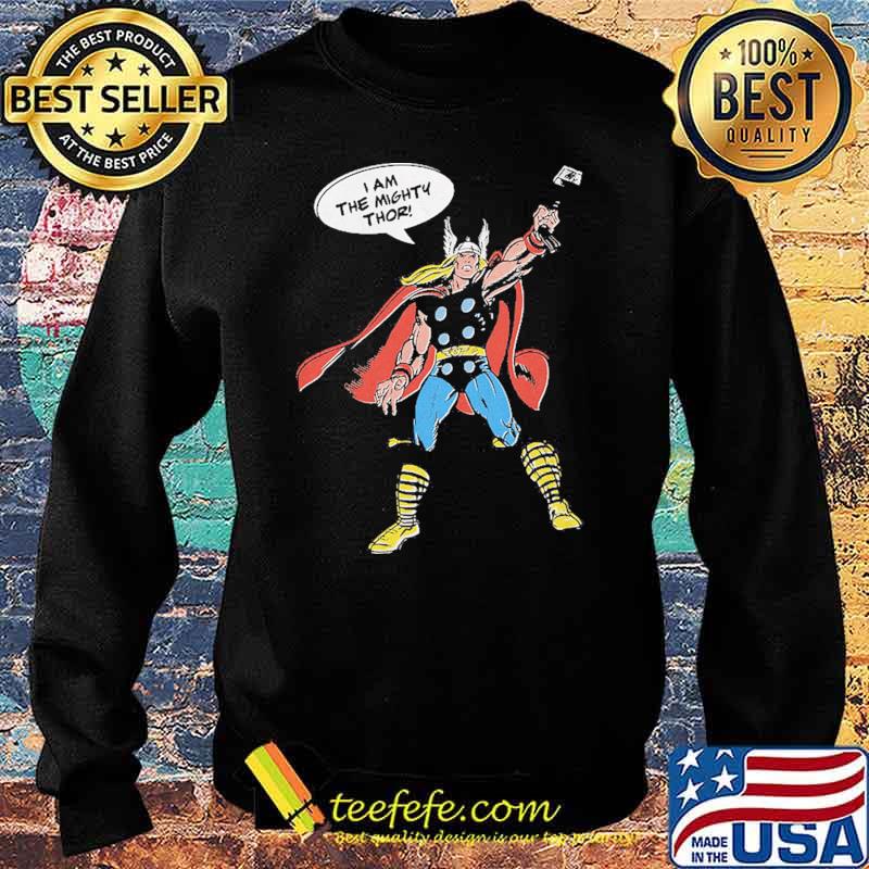 I Am The Mighty Thor Marvel Comics Shirt Sweater I Am The Mighty Thor Marvel Comics Shirt Sweater