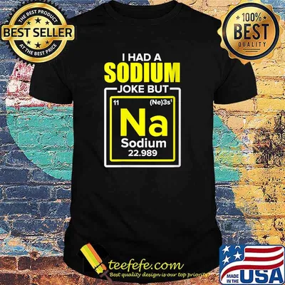 I Had A Sodium Joke But Na Chemistry Teacher  T-Shirt