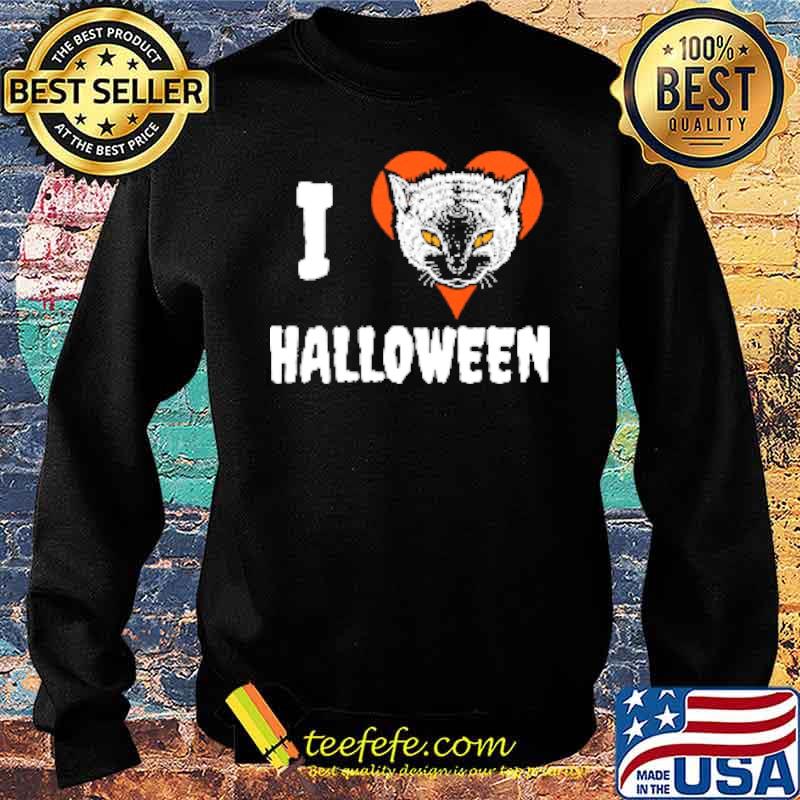 I love halloween cat s Sweater I love halloween cat s Sweater