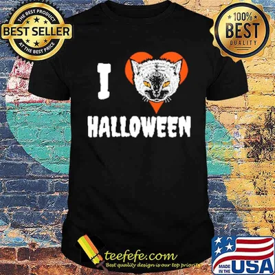 I love halloween cat shirt