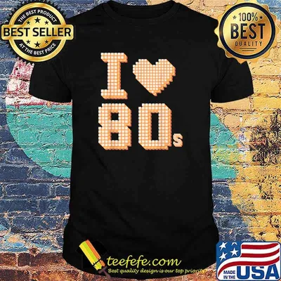 I Love the 80s This Is My Eighties Party I Heart the 80s T-Shirt