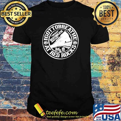 Igottobreathe At Red Rocks Needtobreathe Into the Myster Tour T-Shirt
