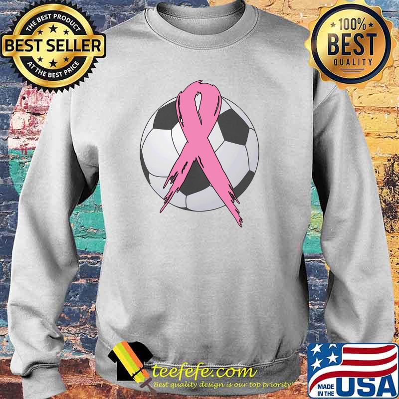 In October We Wear Pink Soccer Breast Cancer Awareness T-Shirt Sweater In October We Wear Pink Soccer Breast Cancer Awareness T-Shirt Sweater
