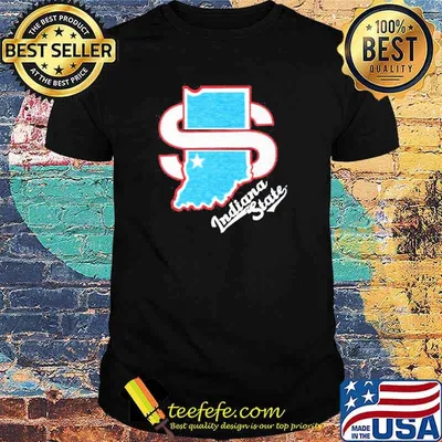 Indiana State university logo shirt