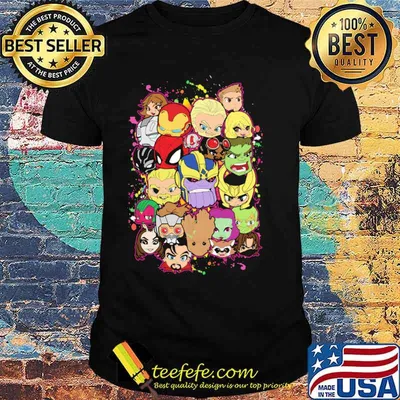 Infinity heads avengers shirt