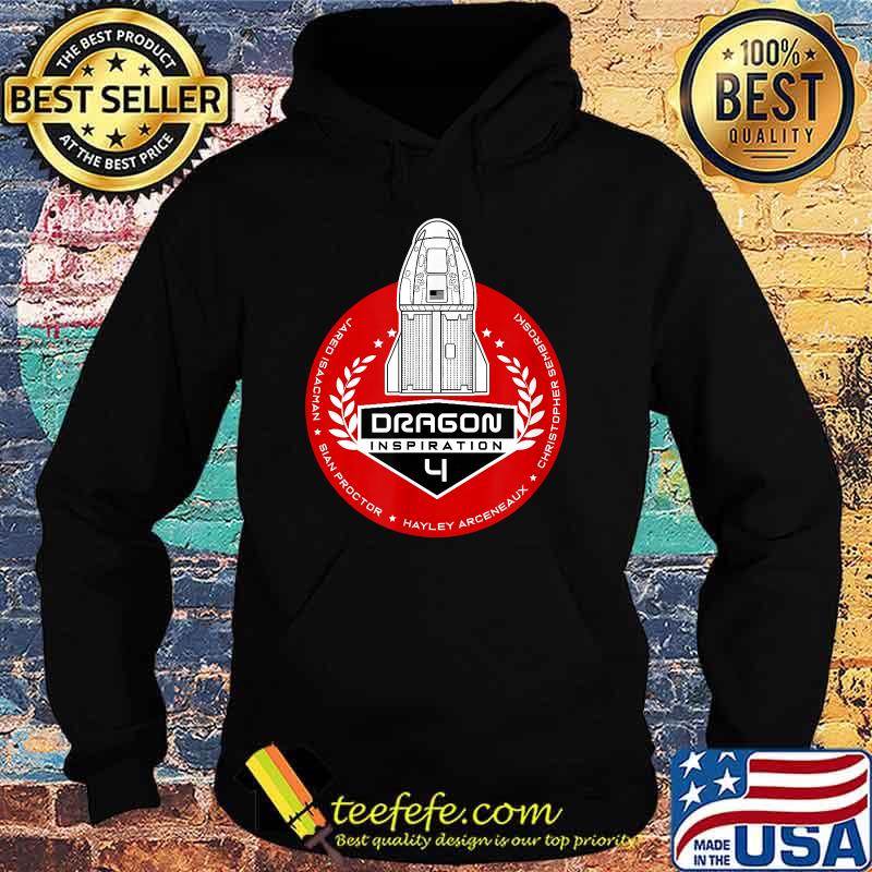 INSPIRATION 4 Falcon 9 Inspiration4 astronaut Dragon crew T-Shirt Hoodie INSPIRATION 4 Falcon 9 Inspiration4 astronaut Dragon crew T-Shirt Hoodie