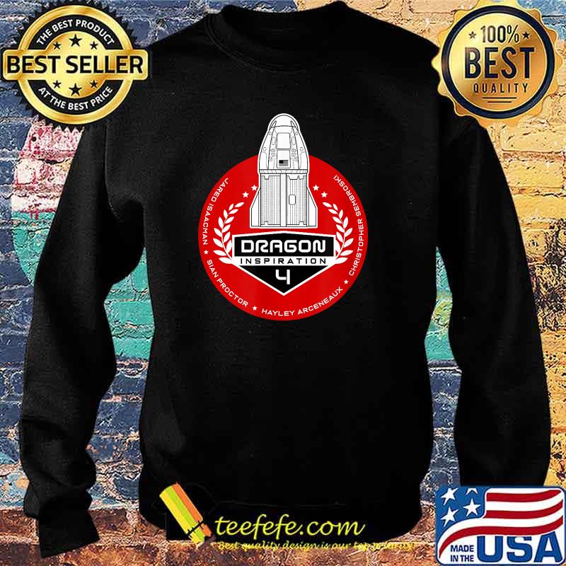 INSPIRATION 4 Falcon 9 Inspiration4 astronaut Dragon crew T-Shirt Sweater INSPIRATION 4 Falcon 9 Inspiration4 astronaut Dragon crew T-Shirt Sweater