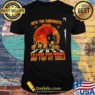 INto THe Darknness To Lose Our Minds AndFind My Sould Skull Shirt