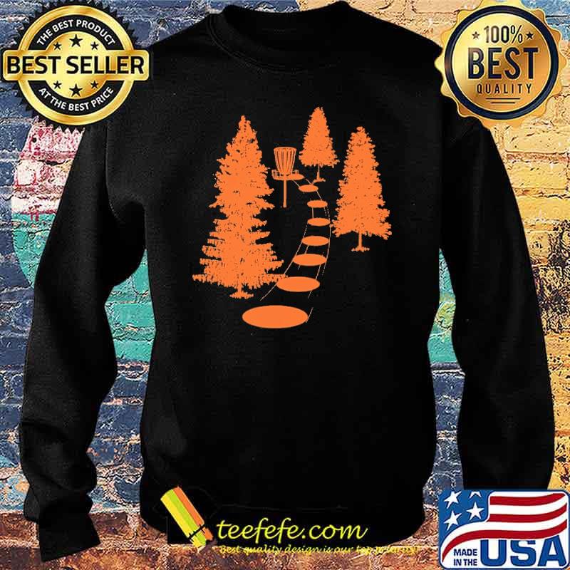 Into The Woods Disc Golf Shirt Sweater Into The Woods Disc Golf Shirt Sweater