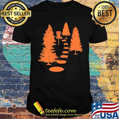 Into The Woods Disc Golf Shirt
