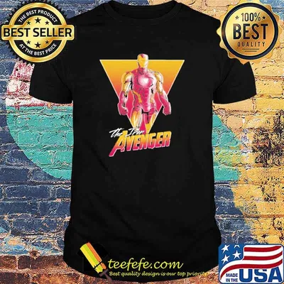 Iron man avenger shirt