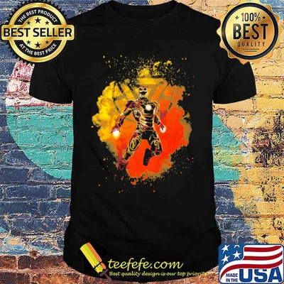 Iron Man Soul Watercolor Shirt