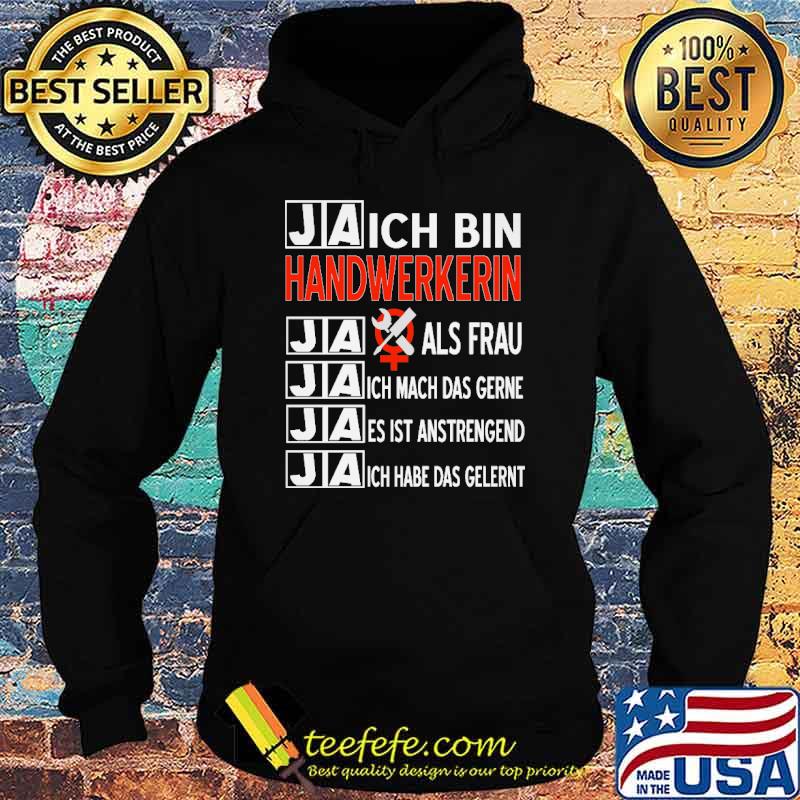 JA - HANDWERKERIN jaich mach das gerne jaes ist anstrengend jaich habe das gelernt s Hoodie JA - HANDWERKERIN jaich mach das gerne jaes ist anstrengend jaich habe das gelernt s Hoodie