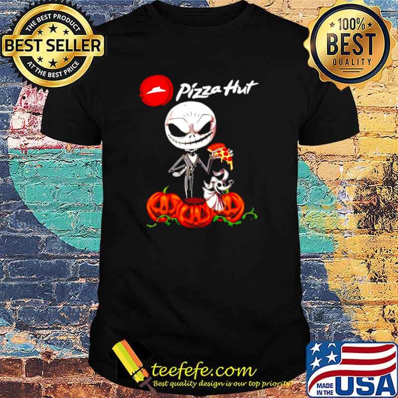 Jack Skellington and Zero Dog Pizza Hut shirt