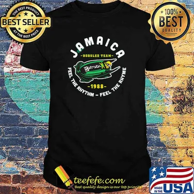 Jamaica feel the rhythm feel the rhyme bobsled team 1988 shirt