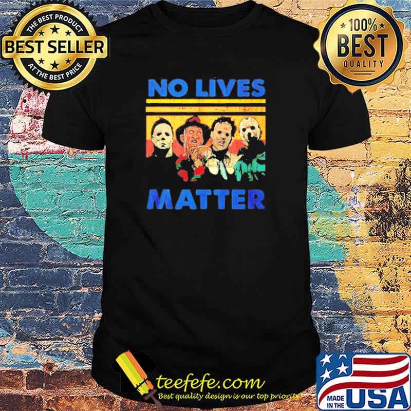 Jason Voorhees And Michael Myers Freddy Krueger no loves matter shirt