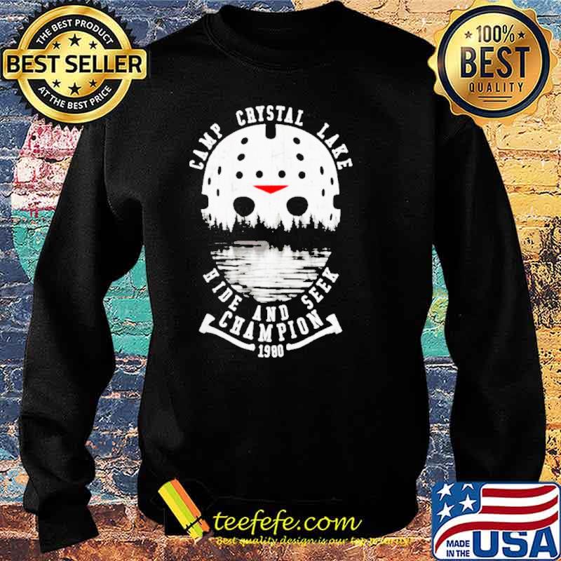 Jason Voorhees camp tent crystal lake hide and seek champion Halloween s Sweater Jason Voorhees camp tent crystal lake hide and seek champion Halloween s Sweater