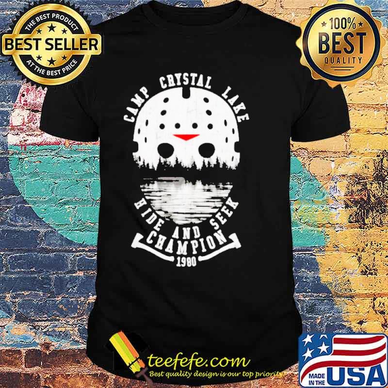 Jason Voorhees camp tent crystal lake hide and seek champion Halloween shirt Jason Voorhees camp tent crystal lake hide and seek champion Halloween shirt